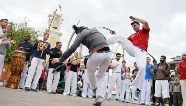 plateia capoeira